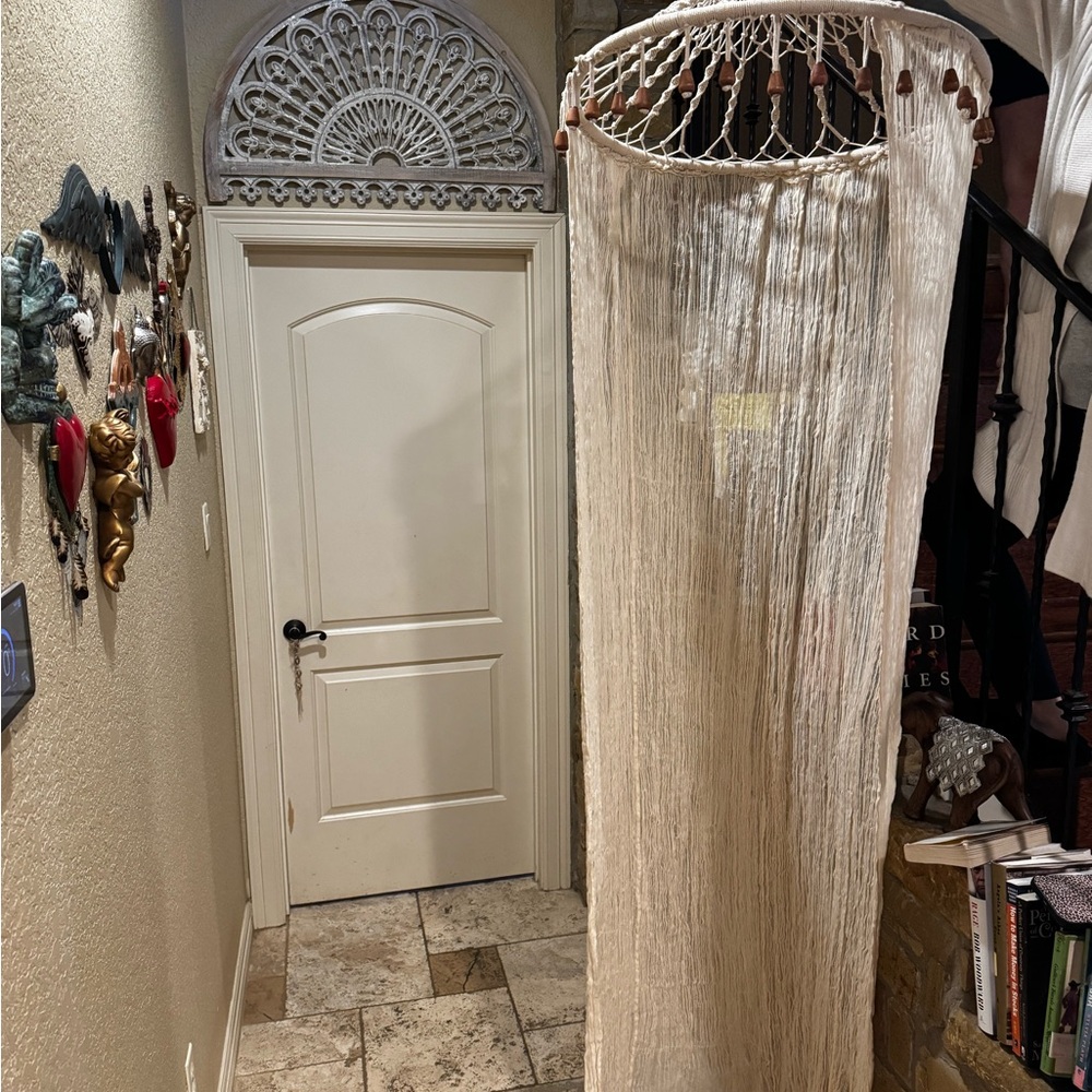 Cost Plus World Market Cream Canopy